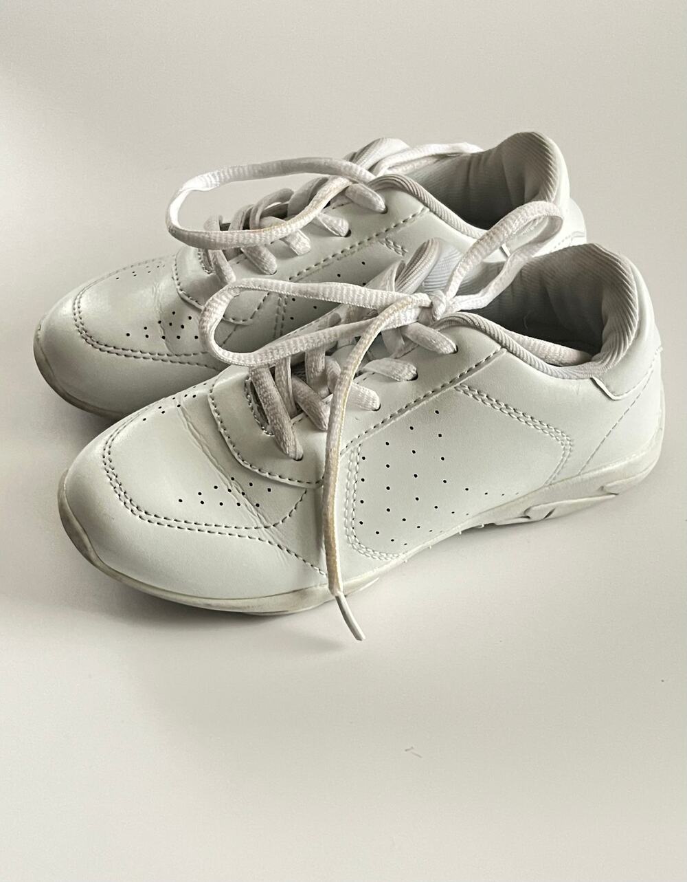 BAXINIER Youth Girls Shoe White  Sneakers Size 13